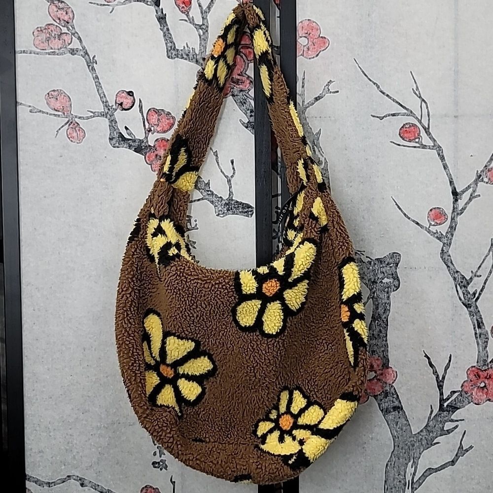 Lazy Oaf Flower Fleece Hoodie And Bag Set - Picture 8 of 13
